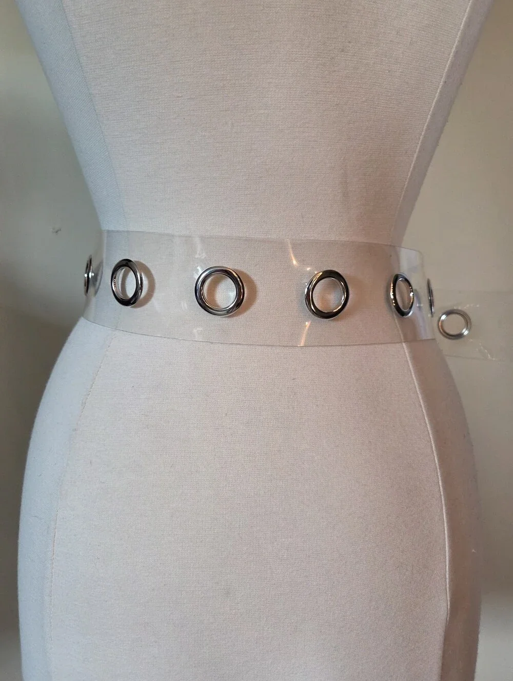New Mango Clear PVC Belt